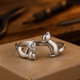 Cat Zirconia Statement Ring