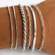 Isabella Vernetta White Gold Bracelet Set
