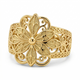 Vintage Style Flower Ring | Gold