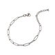 Venice Link White Gold Bracelet
