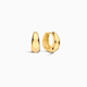 Rue Elegant Golden Hoops