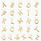 Love Letter Initial Gold Necklace