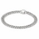 Pave Cuban White Gold Bracelet