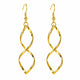 Handmade Spiral Dangle Earrings
