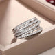 Layered Zirconia Cross Ring