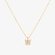 Radiant Butterfly Necklace | Gold