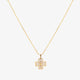 Heart Flower Necklace | Gold