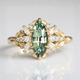 Handmade Emerald Garden Ring
