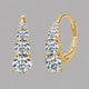 Carol Four Stone Earrings