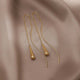 Teardrop Tassel Earrings