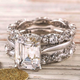 Anna | Vintage Silver Bright Layer Ring
