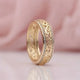 Shiny Hollow Gold Ring | Gold