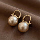 Elegant Pearl Dangle Earrings