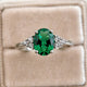 Emerald Promise Ring