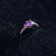 Celia Virelyn White Gold Amethyst Ring