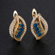 Isola Caelurelle Gold Earrings