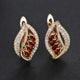 Isola Rosavere Gold Earrings