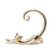 Silver Whisker Charm Earrings